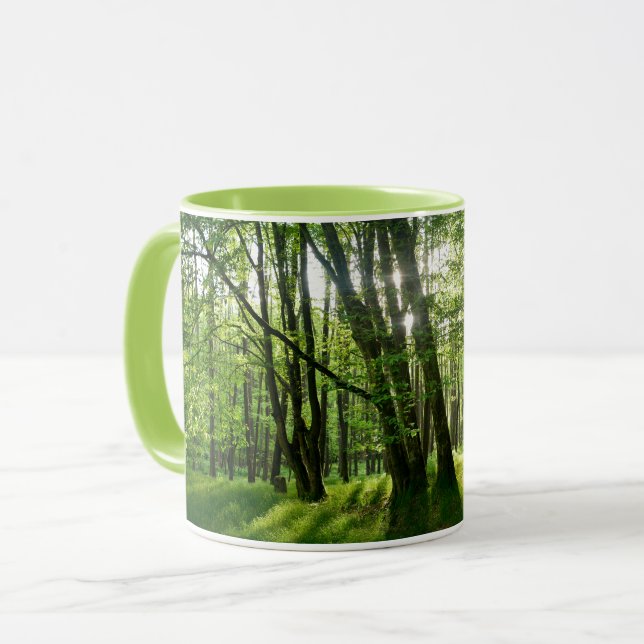 Der Wald im Frühling Mugg (Framsida vänster)