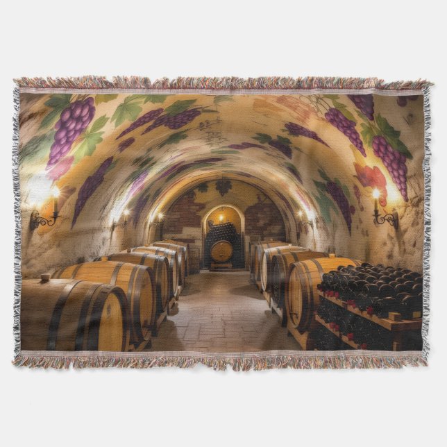 „Der Zauber des Weins – Eleganz in jedem Tropfen“ Filt (Framsidan)