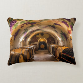 „Der Zauber des Weins – Eleganz in jedem Tropfen“ Prydnadskudde