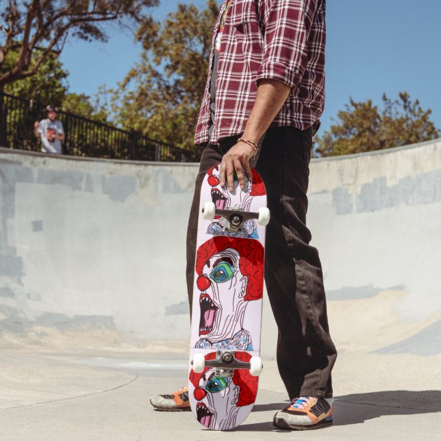 DERANGED CLOWN SKateboard (Utomhus 2)