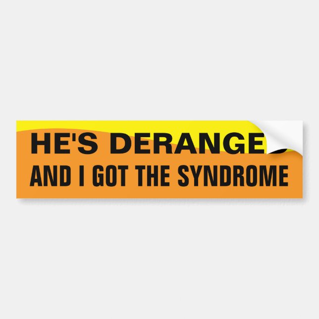 DERANGEMENT SYNDROME BILDEKAL (Framsidan)