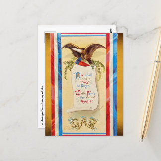 "Deras berättelse ska inte glömmas" GAR vykort