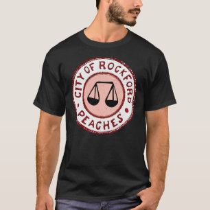 Deras eget förbund - Rockford Peacher Baseball ¾ T Shirt