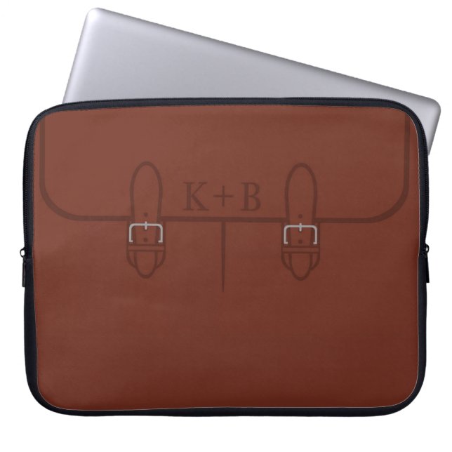 Deras hänga lös laptop fodral (Framsidan)