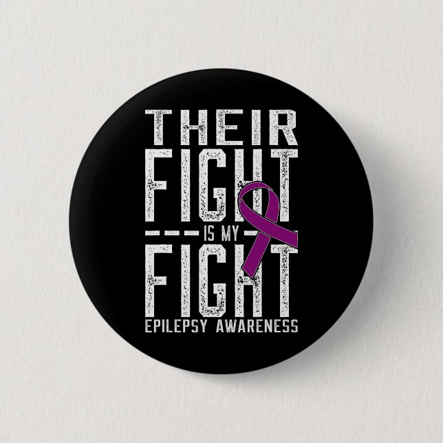 Deras kamp är min medvetenhet i kampen mot epileps knapp (Framsida)