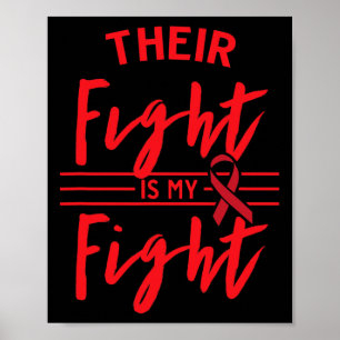Deras kamp är min medvetenhet om blodcancer 1 i ka poster