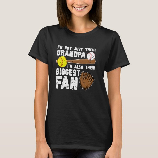 Deras största softbollmorfar från Bal i Fläkt T Shirt (Framsida)