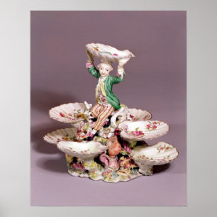 Derby bord, 1760-65 poster