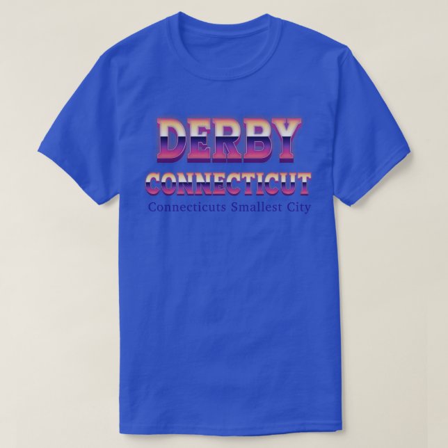 Derby Connecticut T Shirt (Design framsida)