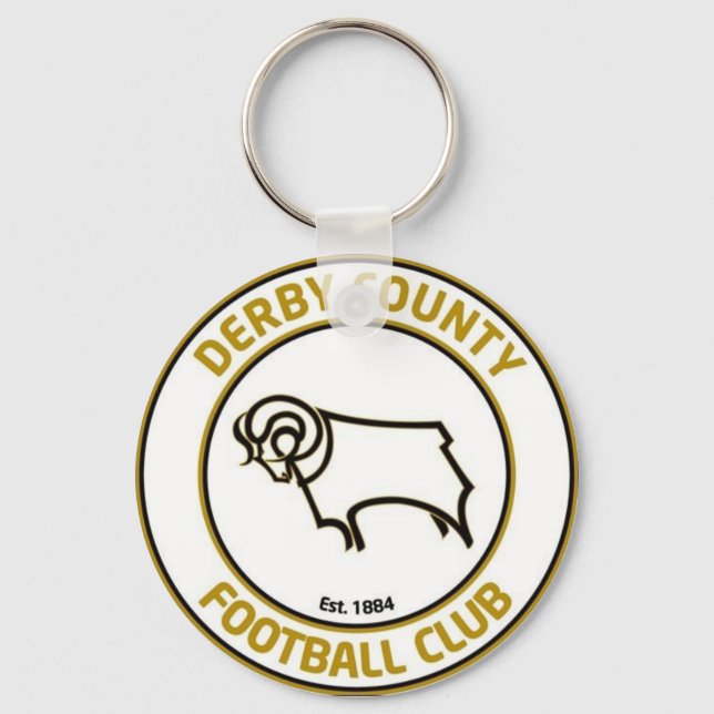 Derby County Logotyp Nyckelring (Framsida)