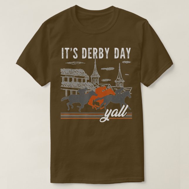 Derby Day 2023 Derby horse derby dress Derby Kosty T Shirt (Design framsida)