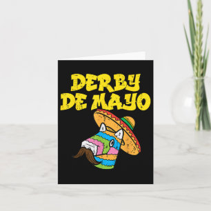 Derby De Mayo Pinata Cinco De Mayo Mexican Fiesta Kort