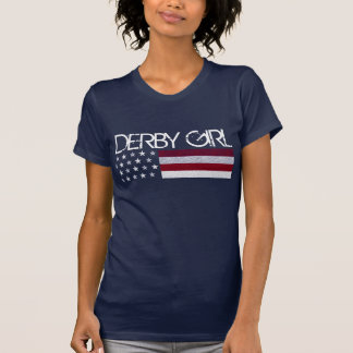 Derby flicka USA Tee Shirt