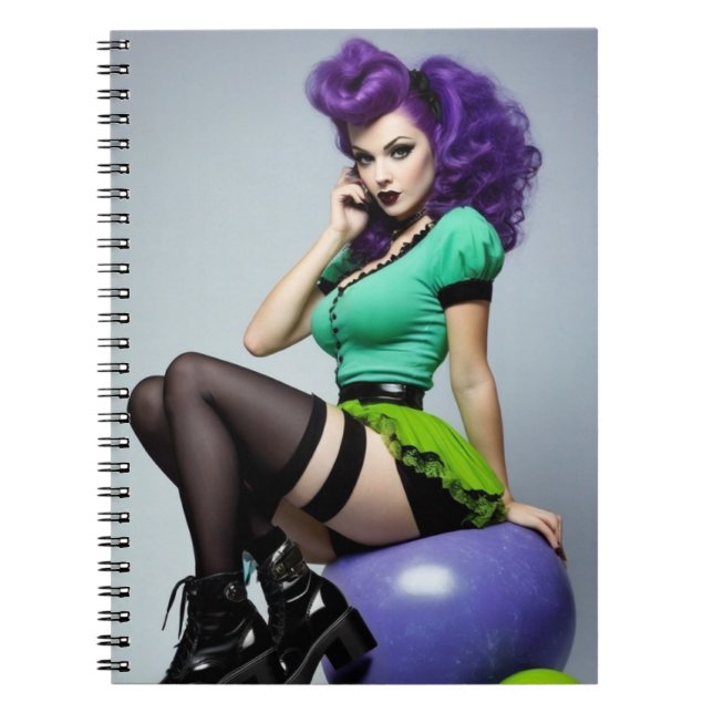 Derby Girl Anteckningsbok (Framsidan)