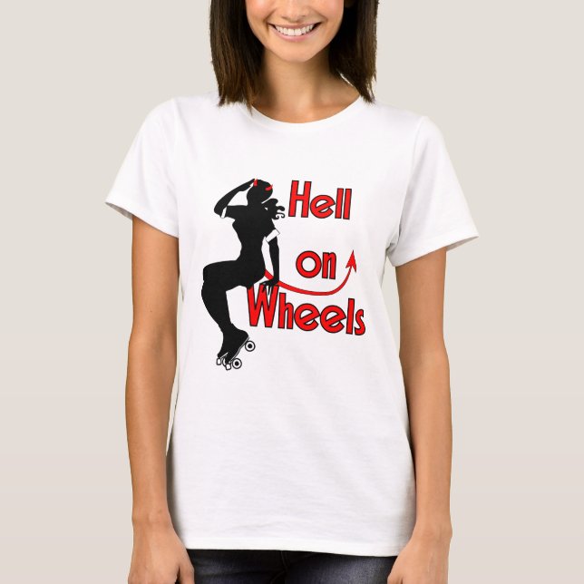 Derby Girl_Hell på hjul T-shirt (Framsida)