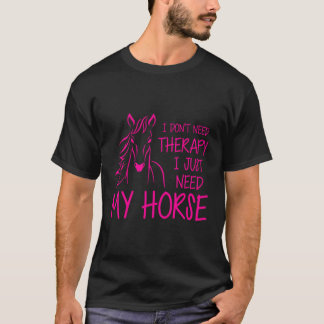 Derby Horse Tävling Kärlek Funny Owner Tävla Girls T Shirt