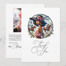 Derby-Inspirerad "På väg till altaret" bröllopsdus