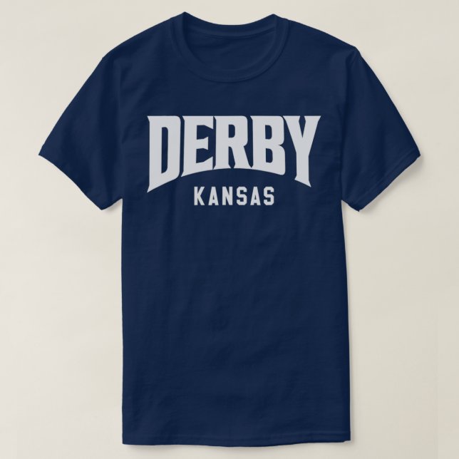 Derby Kansas T Shirt (Design framsida)