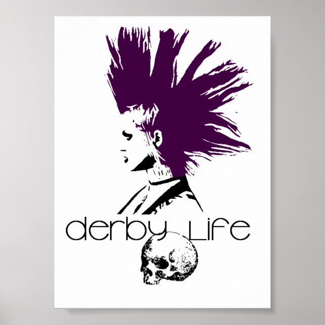 Derby Life Logotyp Poster (Framsidan)