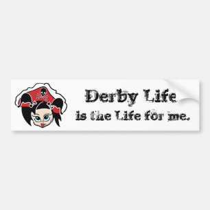 Derby liv är livet för mig bildekal
