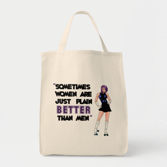 Derby liv: Rullskridskor hänger lös Tygkasse (Framsidan)