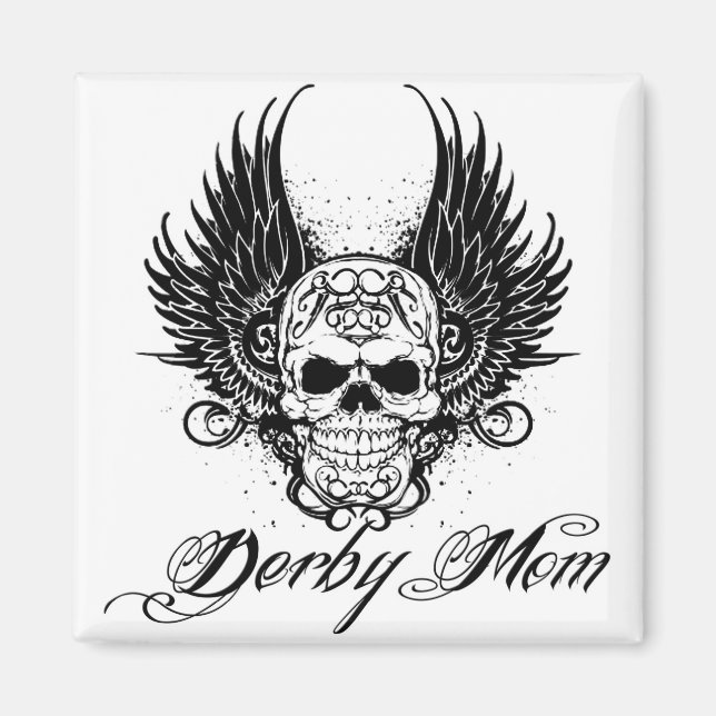 Derby Mamma! Magnet (Framsidan)