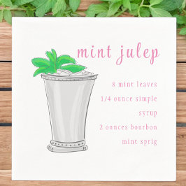 Derby Mint Julep Pub Recipe Pappersservett