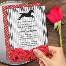 Derby Möhippa Röd ros Racehorse