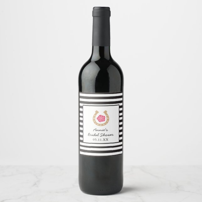Derby Möhippa Vin Sparkling Vin Flaska Lab Vinflaska Etikett (Framsida)