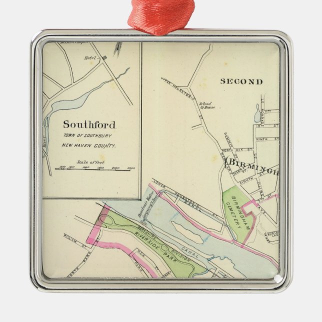 Derby Shelton Julgransprydnad Metall (Framsidan)