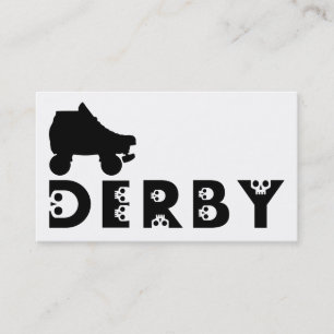 derby: skallfabet skate visitkort