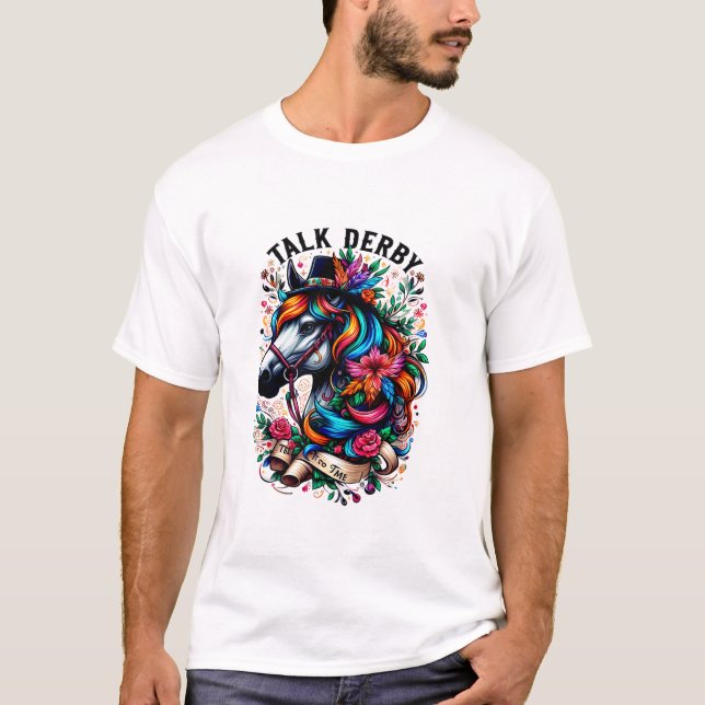 Derby to Me Funny T Shirt (Framsida)