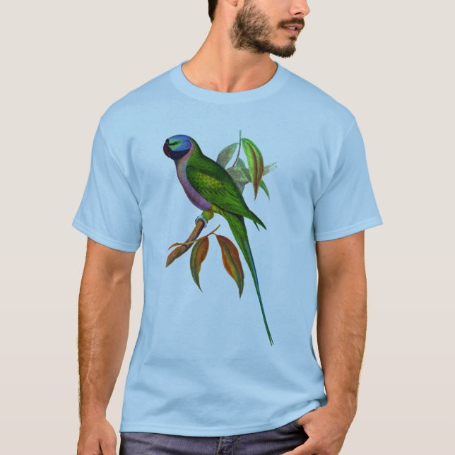 Derbyan parakiterpapegoja tee shirt (Framsida)