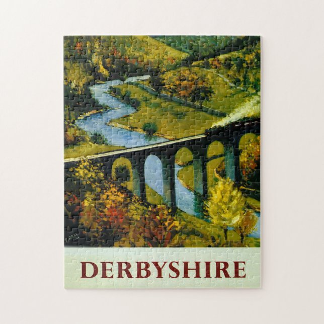 Derbyshire - Förenade kungariket Pussel (Vertikal)