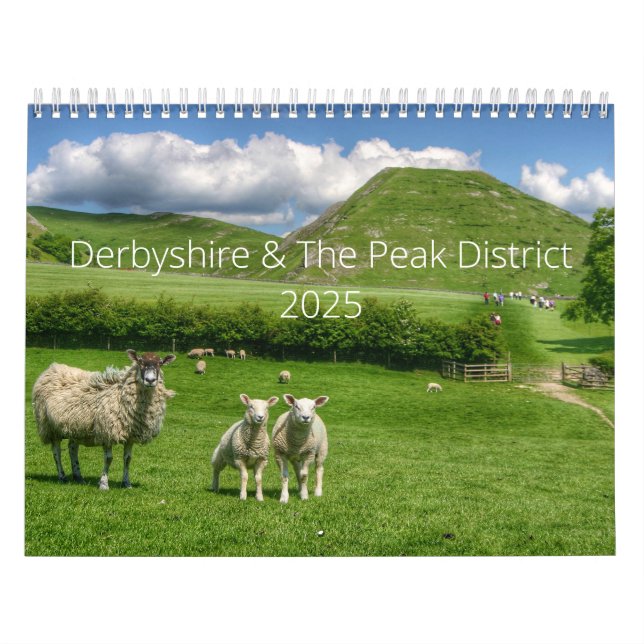 Derbyshire & the Peak District Kalender (Omslag)