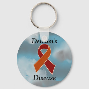 Dercums band Keychain för sjukdommedvetenhet Nyckelring