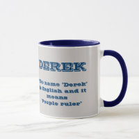 Derek Namn Mugg