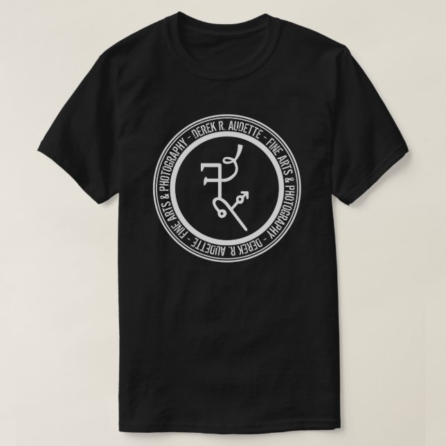Derek R. Audette Logotyp T-tröja Tee Shirt (Design framsida)
