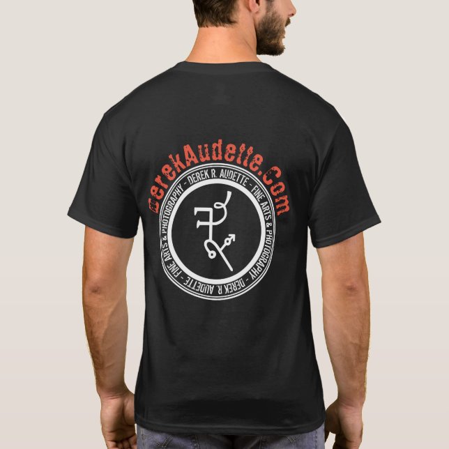 Derek R. Audette Logotyp T-tröja Tee Shirt (Baksida)