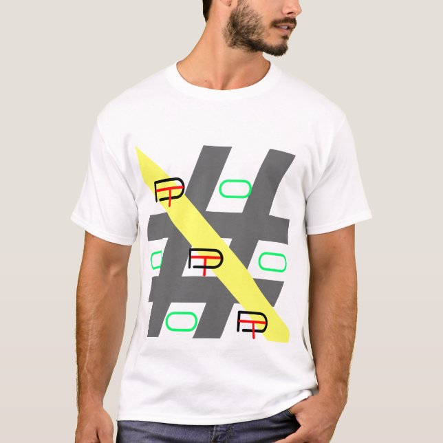 Derekts muskelryckning för ToeTac T Shirt (Framsida)