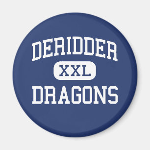 DeRidder - drakar - kick - DeRidder Louisiana Magnet