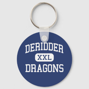 DeRidder - drakar - kick - DeRidder Louisiana Nyckelring