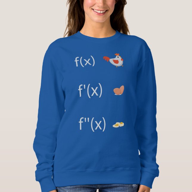 Derivatfunktion för matematiklärarderivat t shirt (Framsida)