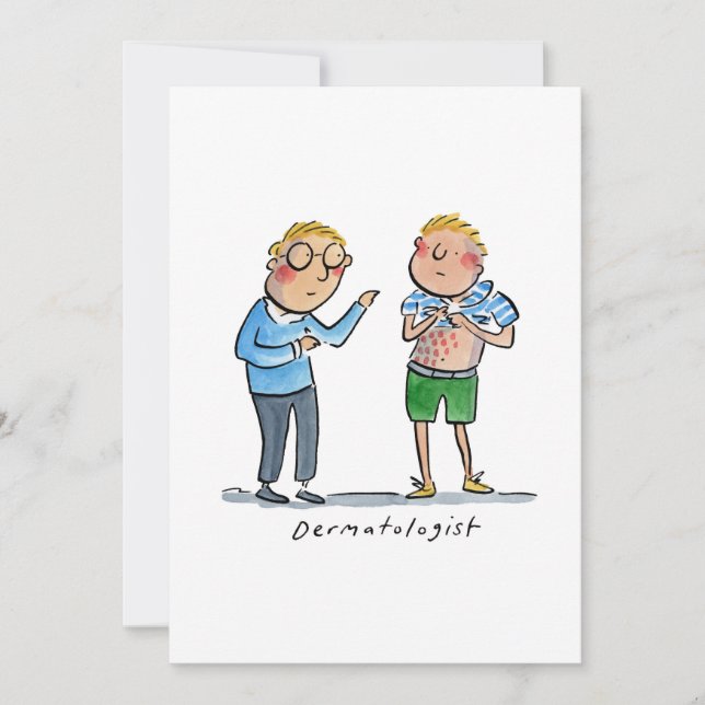 Dermatolog Inbjudningar (Framsida)