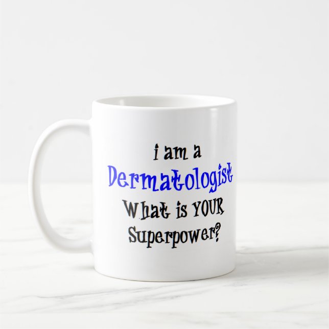 dermatolog kaffemugg (Vänster)