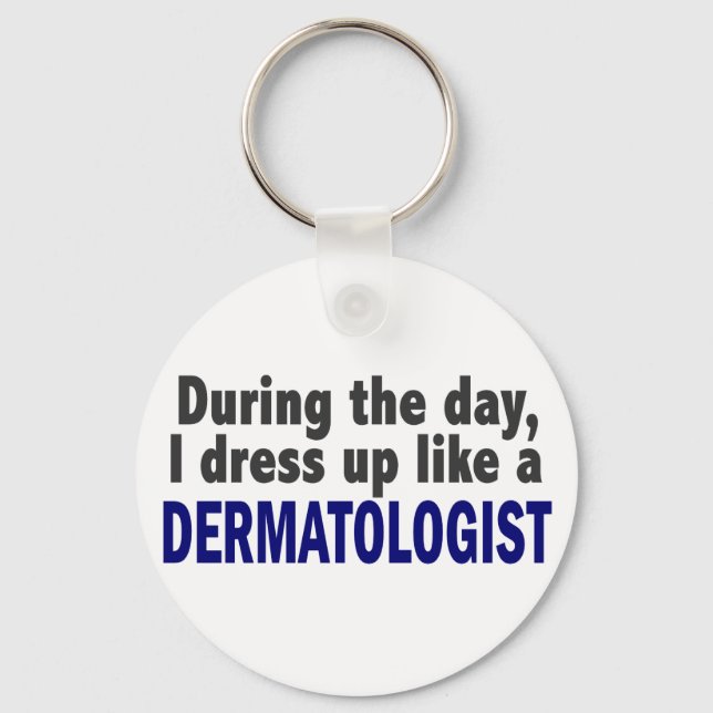 Dermatolog under dagen nyckelring (Framsida)