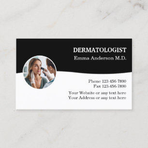 Dermatolog Visitkortsdesign Visitkort