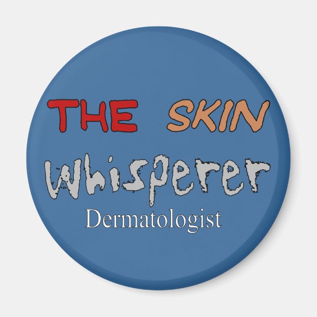 Dermatologen ger hudviskaren magnet (Framsidan)