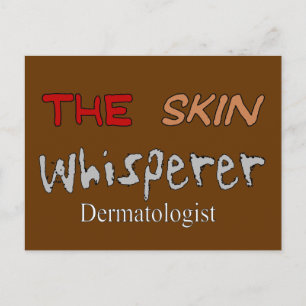 Dermatologen ger hudviskaren vykort