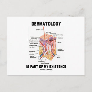 Dermatologi är en del av min existens (Skin Lagrar Vykort